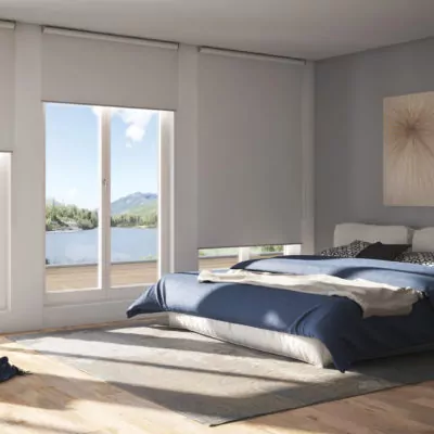 Innenliegender Sonnenschutz MHZ Rollos für Innen